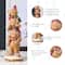 Glitzhome® 29.25" Christmas Stacked Gingerbread Man Porch Décor